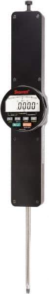 Starrett - 4" Max Measurement, 0.0001" Graduation, Electronic Drop Indicator - Accurate to 0.0002", Inch & Metric System, LCD Display - Eagle Tool & Supply