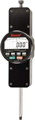 Starrett - 2" Max Measurement, 0.0001, 0.0005 & 0.001" Graduation, Electronic Drop Indicator - Accurate to 0.0002", Inch & Metric System, LCD Display - Eagle Tool & Supply