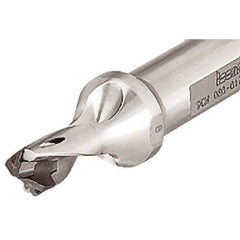 Iscar - 0.236" to 1/4" Diam, 1.5xD, 0.35" Max Depth, 1/2" Shank Diam, 2.76" OAL, Replaceable-Tip Drill - FCP, ICK, ICK-2M, ICM, ICN, ICP, iCP-2M Insert, 6 Seat Size, 91105189 Toolholder, Series SumoCham - Eagle Tool & Supply