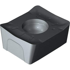 Sandvik Coromant - N331.1A08 L30 Grade 1040 Carbide Milling Insert - TiAlN Finish, 4.45mm Thick, 0.8mm Corner Radius - Eagle Tool & Supply