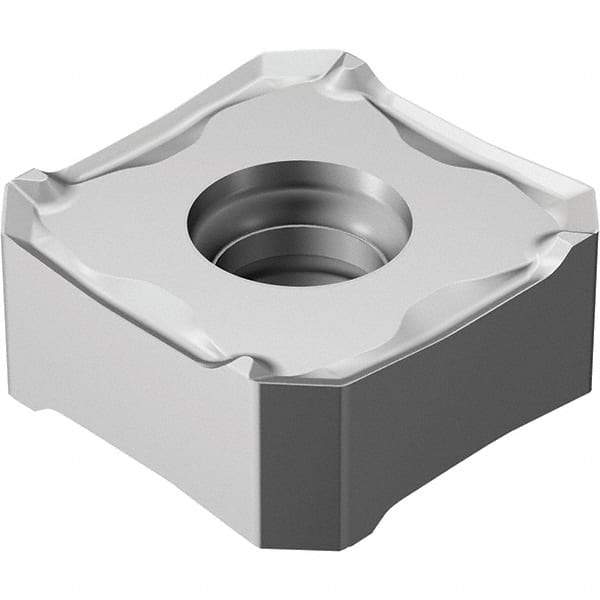 Sandvik Coromant - 345R1305 PM Grade 1130 Carbide Milling Insert - AlTiCrN Finish, 5.6mm Thick, 13mm Inscribed Circle, 0.8mm Corner Radius - Eagle Tool & Supply