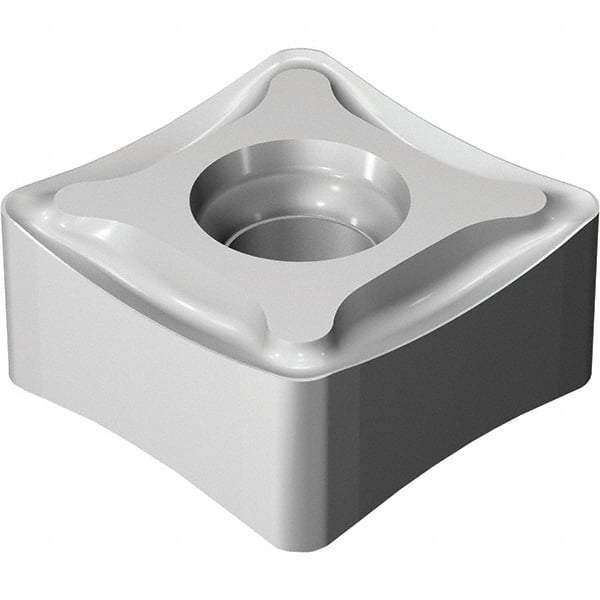 Sandvik Coromant - N331.1D13 PM Grade 1130 Carbide Milling Insert - AlTiCrN Finish, 6.55mm Thick, 13.4mm Inscribed Circle, 2mm Corner Radius - Eagle Tool & Supply