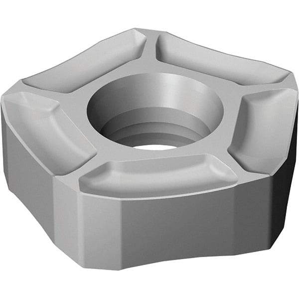 Sandvik Coromant - 357R2408 PM Grade 1130 Carbide Milling Insert - AlTiCrN Finish, 7.94mm Thick, 24.4mm Inscribed Circle, 1mm Corner Radius - Eagle Tool & Supply