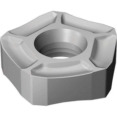 Sandvik Coromant - 357R2408 PM Grade 1130 Carbide Milling Insert - AlTiCrN Finish, 7.94mm Thick, 24.4mm Inscribed Circle, 1mm Corner Radius - Eagle Tool & Supply