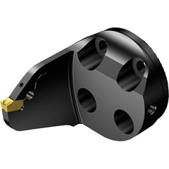 Sandvik Coromant - Modular Grooving Cutting Unit Head - Left Hand Cut, Through Coolant, Series CoroCut QF - Eagle Tool & Supply