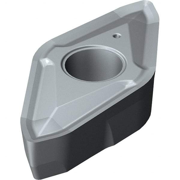 Sandvik Coromant - CP-B1108 H3 Grade H13A Carbide Turning Insert - Uncoated, 11mm Inscr Circle, 5mm Thick, 0.7938mm Corner Radius - Eagle Tool & Supply