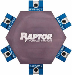 Raptor Workholding - 3/4" Jaw Width, 1-1/2" High Dovetail Vise - For Use with 4 & 5 Axis Workholding Systems - Eagle Tool & Supply
