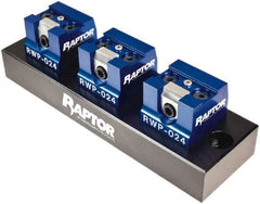 Raptor Workholding - 3/4" Jaw Width, 2-7/8" High x 10" Long x 4" Wide Dovetail Vise - For Use with 4 & 5 Axis Workholding Systems - Eagle Tool & Supply