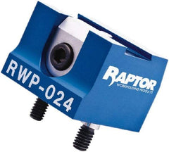 Raptor Workholding - 3/4" Jaw Width, 1-1/2" High x 2" Long x 2" Wide Dovetail Vise - For Use with 4 & 5 Axis Workholding Systems - Eagle Tool & Supply