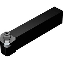 Sandvik Coromant - Left Hand Cut, 25mm Shank Height x 25mm Shank Width, Negative Rake Indexable Turning Toolholder - RNGN 06 03 00 Insert Compatibility, Series T-Max - Eagle Tool & Supply
