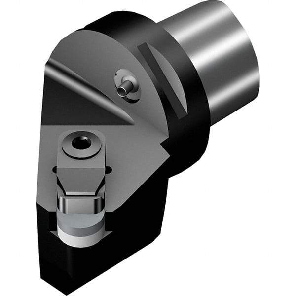 Sandvik Coromant - Right Hand Cut, Size C4, RNGN 12 03 00 Insert Compatiblity, Modular Turning & Profiling Cutting Unit Head - 27mm Ctr to Cutting Edge, Through Coolant, Series T-Max - Eagle Tool & Supply