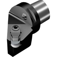 Sandvik Coromant - Right Hand Cut, Size C4, RNGN 12 03 00 Insert Compatiblity, Modular Turning & Profiling Cutting Unit Head - 27mm Ctr to Cutting Edge, Through Coolant, Series T-Max - Eagle Tool & Supply