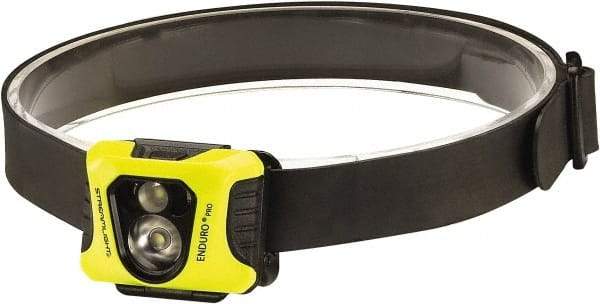Streamlight - White LED Bulb, 200 Lumens, Hands-free Flashlight - Yellow Polycarbonate Body, 3 AAA Alkaline Batteries Included - Eagle Tool & Supply
