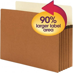 SMEAD - 11-3/4 x 9-1/2", Letter Size, Redrope, Expansion Folders - Eagle Tool & Supply