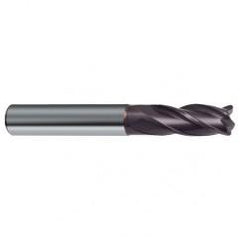 1/8 Dia. x 1-1/2 Overall Length 4-Flute Square End Solid Carbide SE End Mill-Round Shank-Center Cut-Firex - Eagle Tool & Supply