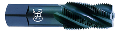 1/16-27 Dia. - 4 FL - HSS - Steam Oxide Standard Spiral Flute Pipe Tap - Eagle Tool & Supply