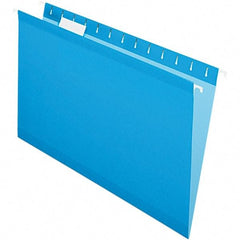 Pendaflex - 8-1/2 x 14", Legal, Blue, Hanging File Folder - 11 Point Stock, 1/5 Tab Cut Location - Eagle Tool & Supply