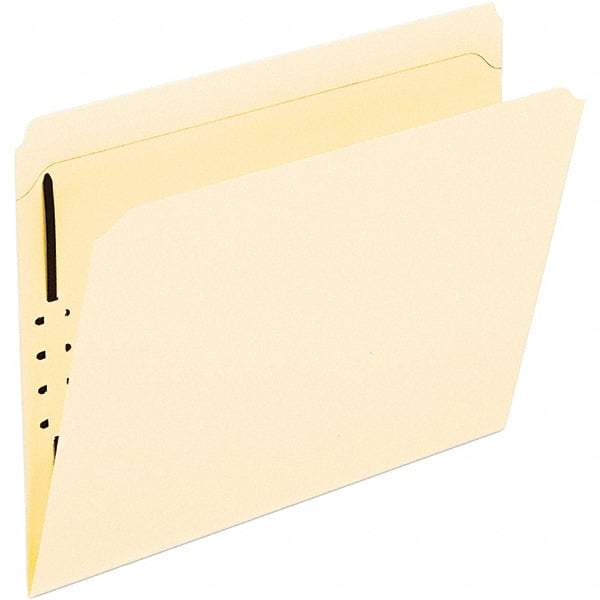 Pendaflex - 8-1/2 x 11", Letter Size, Manila, File Folders with Top Tab - Straight Tab Cut Location - Eagle Tool & Supply