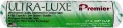 Premier Paint Roller - 3/8" Nap, 9" Wide Paint Roller Cover - Semi-Smooth Texture, Polyamide - Eagle Tool & Supply