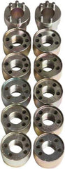 Jendyk - Wheel Lock Set - For Use with Hub-Piloted Wheels (M22 x 1.5 Thread Size) - Eagle Tool & Supply