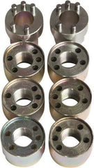 Jendyk - Wheel Lock Set - For Use with Hub-Piloted Wheels (M22 x 1.5 Thread Size) - Eagle Tool & Supply