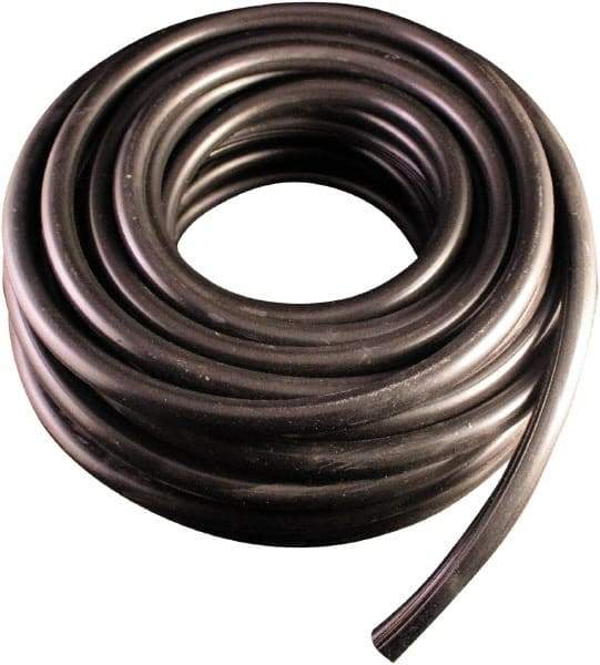 Milton - 3/8" Diam x 300' Signal Bell Hose - Rubber, Black - Eagle Tool & Supply