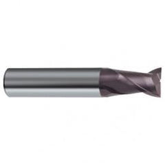 1/2 Dia. x 2-1/2 Overall Length 2-Flute Square End Solid Carbide SE End Mill-Round Shank-Center Cut-Firex - Eagle Tool & Supply