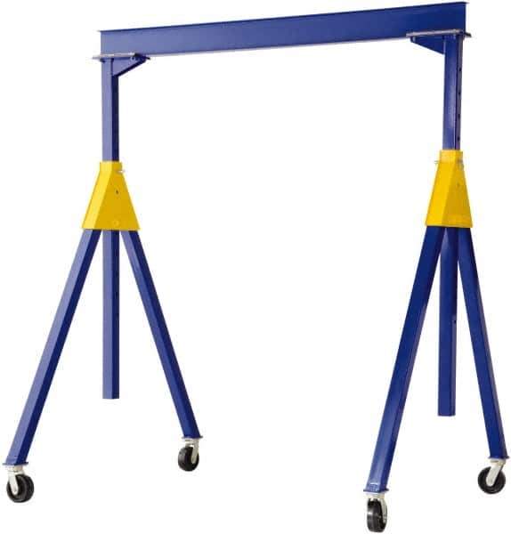 Vestil - 2,000 Lb Load Capacity, Steel Gantry Crane - 20' Span - Eagle Tool & Supply