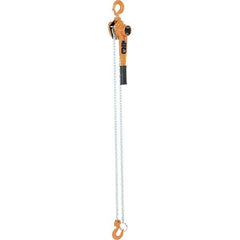 Vestil - 3,000 Lb Lifting Capacity, 10' Lift Height, Lever Hoist - Made from Chain - Eagle Tool & Supply