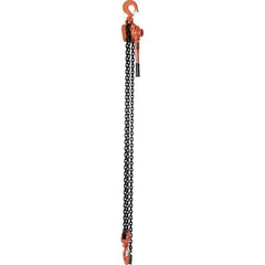 Vestil - 12,000 Lb Lifting Capacity, 10' Lift Height, Lever Hoist - Made from Chain - Eagle Tool & Supply