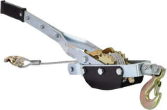 Vestil - 2,000 to 4,000 Lb Lifting Capacity, 10' Lift Height, Puller Hoist - Made from Wire Rope - Eagle Tool & Supply