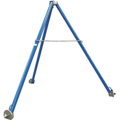 Vestil - 1 Ton Load Capacity Tripod High Stand - 107-3/4" High - Eagle Tool & Supply