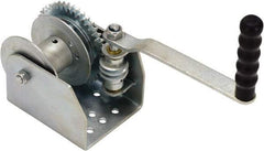 Vestil - 1,500 Lb Cable Limit Industrial Winch - Eagle Tool & Supply