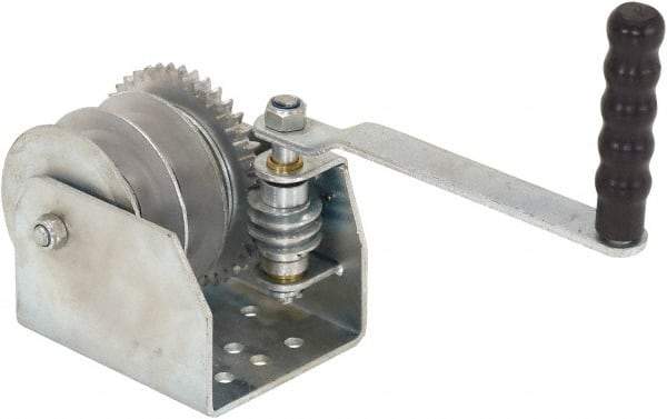 Vestil - 1,500 Lb Cable Limit Industrial Winch - Eagle Tool & Supply