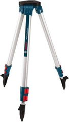 Bosch - 63" (Open)" Long x 7" Wide, Level Contractor Tripod Mount - Use with Rotary Laser - Eagle Tool & Supply