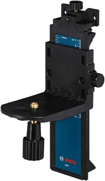 Bosch - 13" Long x 8.19" Wide, Level Mount - Use with Rotary Laser & Laser Levels - Eagle Tool & Supply