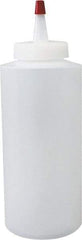 PRO-SOURCE - 12 oz Polyethylene Bottle with Applicator - Clear - Eagle Tool & Supply