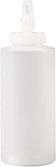 PRO-SOURCE - 12 oz Polyethylene Bottle with Applicator - Clear - Eagle Tool & Supply