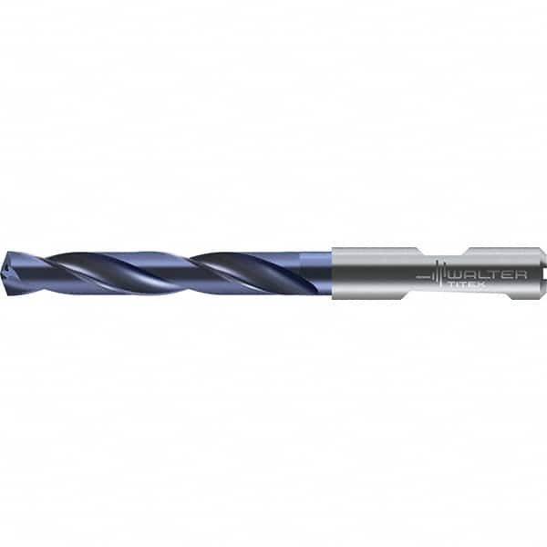Walter-Titex - 12.2mm 140° Solid Carbide Jobber Drill - Eagle Tool & Supply