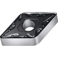 Walter - DNMG431 MM5 Grade WSM20S Carbide Turning Insert - TiALN/Al2O3 Finish, 55° Diamond, 1/2" Inscr Circle, 3/16" Thick, 0.016" Corner Radius - Eagle Tool & Supply