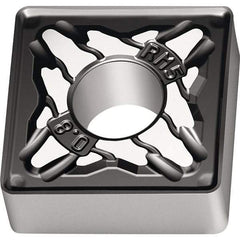 Walter - SNMG644 RM5 Grade WSM20S Carbide Turning Insert - TiALN/Al2O3 Finish, 90° Square, 3/4" Inscr Circle, 1/4" Thick, 0.063" Corner Radius - Eagle Tool & Supply