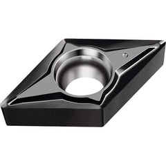 Walter - DCGT21.50.2 FN2 Grade WNN10 Carbide Turning Insert - Proprietary Finish, 55° Diamond, 1/4" Inscr Circle, 3/32" Thick, 0.004" Corner Radius - Eagle Tool & Supply