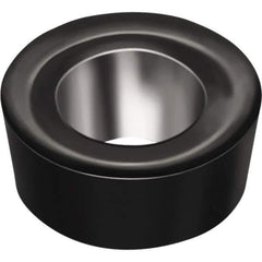 Walter - RCGT10T3M0 MN2 Grade WNN10 Carbide Turning Insert - Proprietary Finish, 0° Round, 10mm Inscr Circle, 5/32" Thick, 0.197" Corner Radius - Eagle Tool & Supply