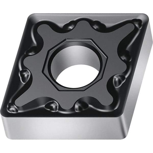 Walter - CNMG544 MM5 Grade WSM20S Carbide Turning Insert - TiALN/Al2O3 Finish, 80° Diamond, 5/8" Inscr Circle, 1/4" Thick, 0.063" Corner Radius - Eagle Tool & Supply