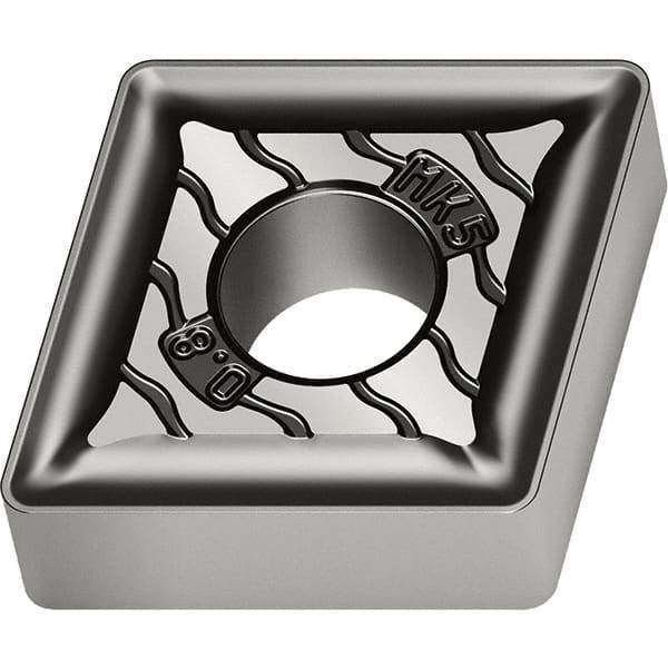 Walter - CNMG432 MK5 Grade WKP30S Carbide Turning Insert - TiCN/Al2O3/TiCN Finish, 80° Diamond, 1/2" Inscr Circle, 3/16" Thick, 0.031" Corner Radius - Eagle Tool & Supply