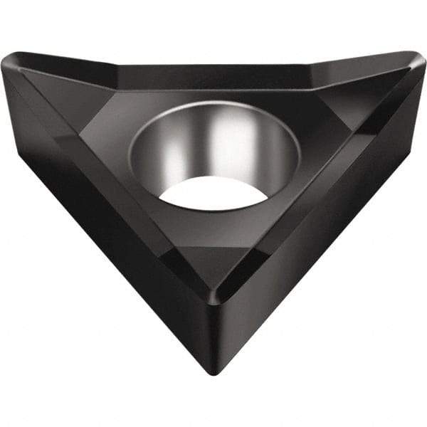 Walter - TCGT21.50.2 MN2 Grade WNN10 Carbide Turning Insert - Proprietary Finish, 60° Triangle, 1/4" Inscr Circle, 3/32" Thick, 0.004" Corner Radius - Eagle Tool & Supply