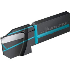 Walter - 32mm Blade Height, 6.8mm Blade Width, 110mm OAL, Left Hand Cut, Single End Indexable Cut-Off Blade - 33mm Max Depth of Cut, G1041 Blade, GX Series - Eagle Tool & Supply