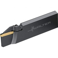 Walter - 32mm Blade Height, 6.8mm Blade Width, 110mm OAL, Left Hand Cut, Single End Indexable Cut-Off Blade - 33mm Max Depth of Cut, G1041 Blade, GX Series - Eagle Tool & Supply