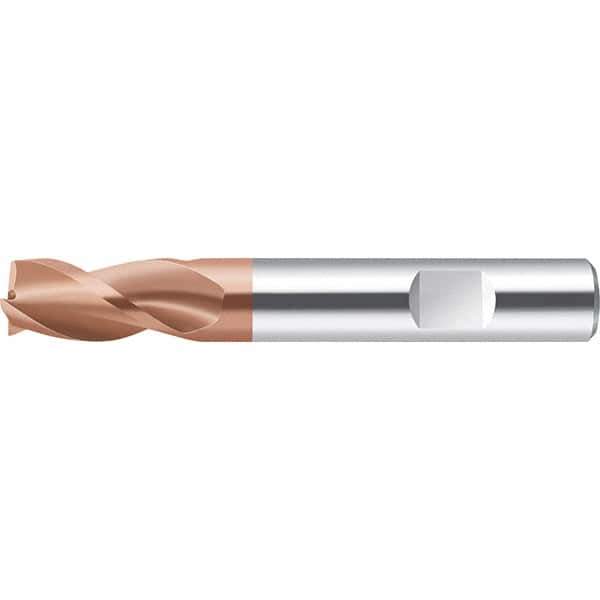 Walter-Prototyp - 12mm, 22mm LOC, 12mm Shank Diam, 83mm OAL, 3 Flute, Solid Carbide Square End Mill - AlCrN Finish, 35° Helix, Right Hand Cut, Right Hand Flute, Series MC232-W-3-B - Eagle Tool & Supply