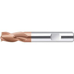 Walter-Prototyp - 12mm, 22mm LOC, 12mm Shank Diam, 83mm OAL, 3 Flute, Solid Carbide Square End Mill - AlCrN Finish, 35° Helix, Right Hand Cut, Right Hand Flute, Series MC232-W-3-B - Eagle Tool & Supply